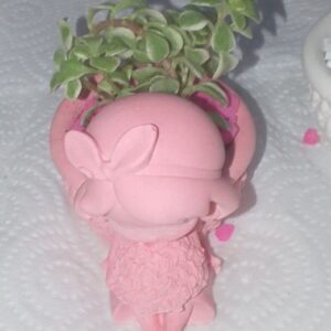 Macetitas en Forma de Niña